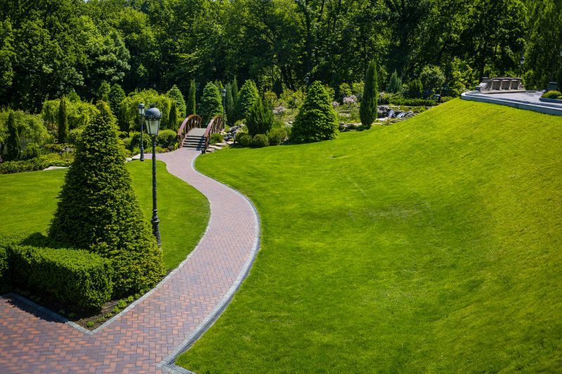Elegant Brick Pathway