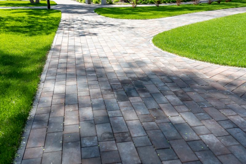 Spring Brick Pathway