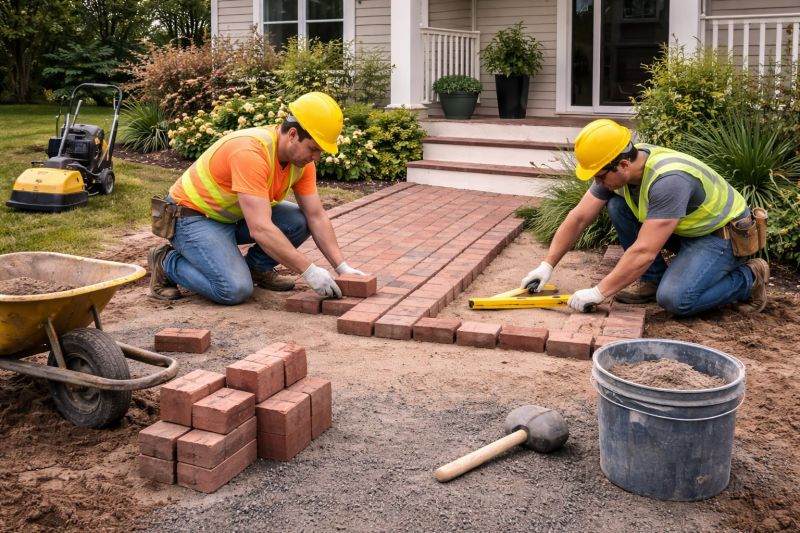 Brick Pathway Installation Service
