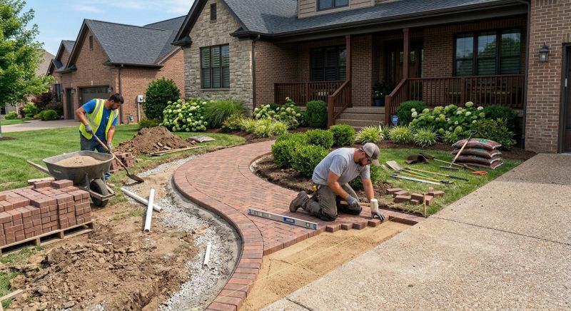 Brick Pathway Installation Service